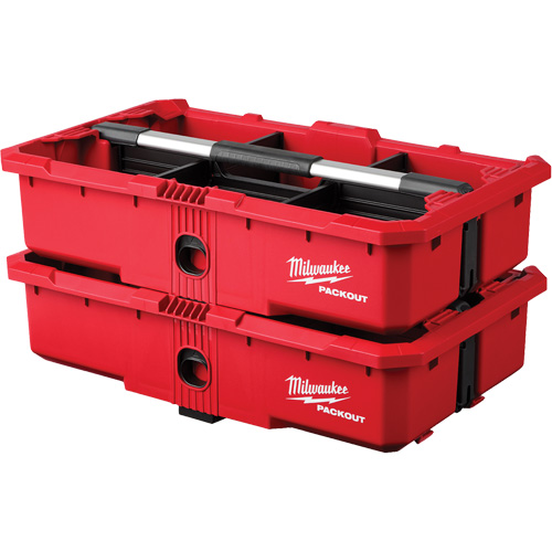 Packout Tool Tray, 19-4/5" x 11-7/10" x 5", Red Duraquip Inc