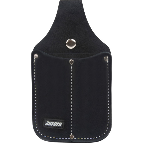 Utility Pouch, Knife Holder, Leather, 3 Pockets Duraquip Inc