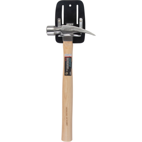 Steel Loop Tool Holder, Hammer Holder, Leather, 0 Pockets Duraquip Inc