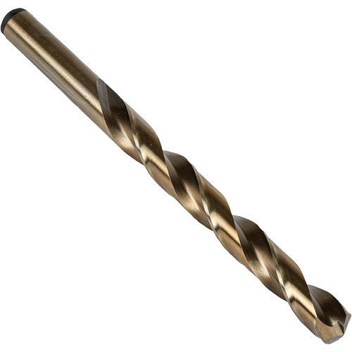 Jobber Drill Bit, Cobalt, 13/32", 5-1/4" L, 3-7/8" Flute, 135° Point Angle Duraquip Inc