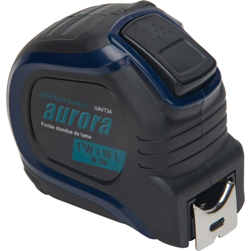 Ruban &agrave; mesurer, 1" x 16', Marques de goujon Imp&eacute;rial & m&eacute;trique Duraquip Inc