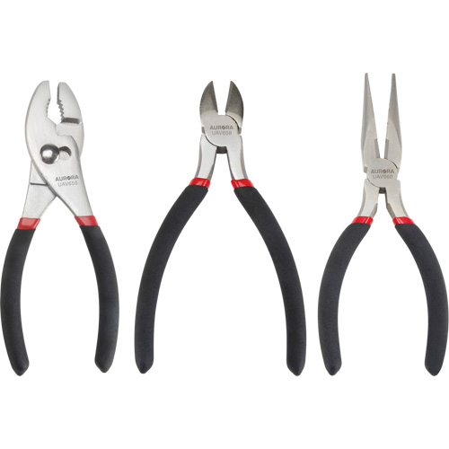 Basic Plier Set, 3 Pieces Duraquip Inc