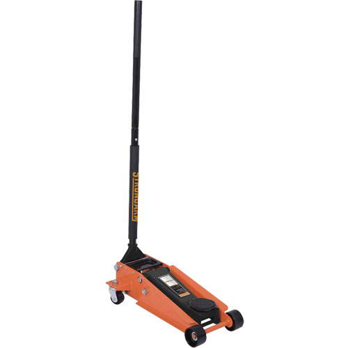953D 2XP Floor Jack, 3 Ton(s) Capacity, 4-7/10" Lowered, 18-1/10" Raised, Manual Hydraulic Duraquip Inc
