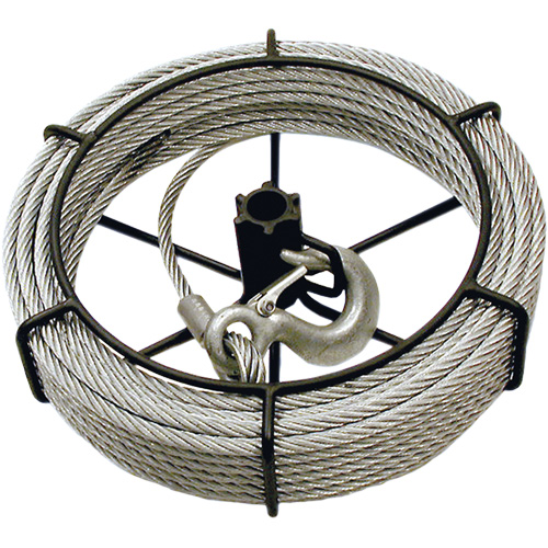 JGP-300A 3 Ton 66' Cable Assembly for Jet Wire Grip Pullers Duraquip Inc