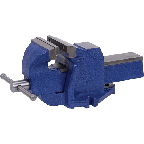 Heavy-Duty British Pattern Bench Vise, 6" Jaw Width, 3-1/2" Throat Depth Duraquip Inc