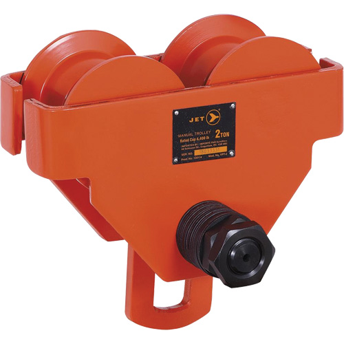 VPT-2 Manual Trolley - VBT Series, 4400 lbs. (2 tons) Duraquip Inc