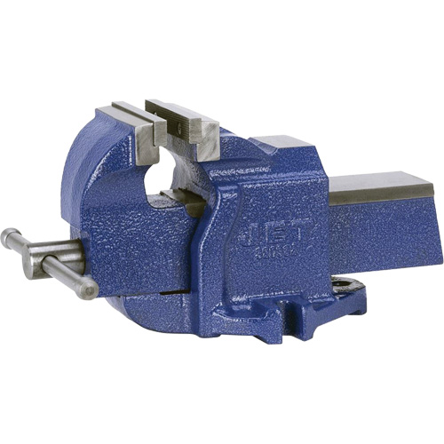 Heavy-Duty British Pattern Bench Vises, 4" Jaw Width, 2-3/5" Throat Depth Duraquip Inc