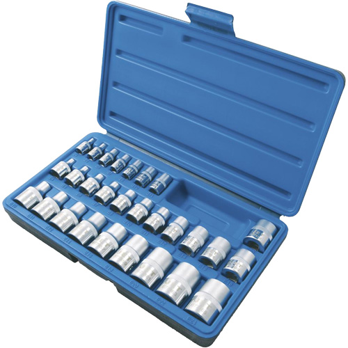 SS328TS Jeu de douilles externes, Torx, Prise 1/2"/1/4"/3/8", 28 mr Duraquip Inc
