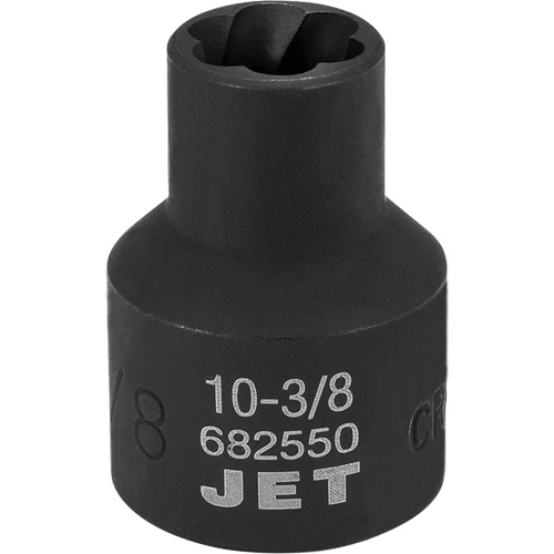 Douilles torsad&eacute;es, Chocs, 3/8", Prise 1/2" Duraquip Inc