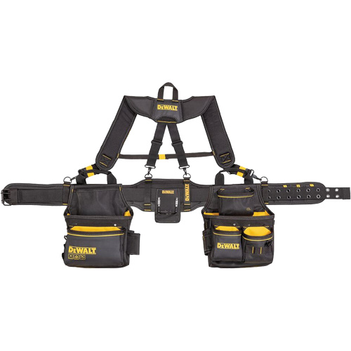 Tool Rig With Suspenders, Professional, 25 Pockets Duraquip Inc