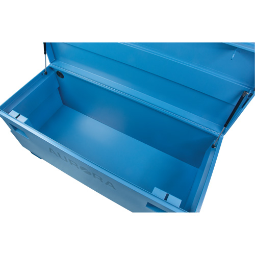 Jobsite Tool Box, 60" x 24" x 27-1/2", Steel, Blue Duraquip Inc