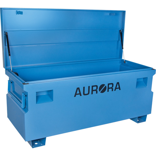 Jobsite Tool Box, 60" x 24" x 27-1/2", Steel, Blue Duraquip Inc