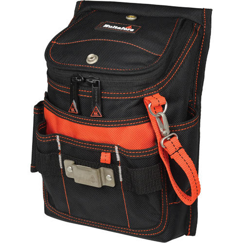 Poche utilitaire moyen Zip-Top, Porte-outil multiple, Polyester balistique Duraquip Inc