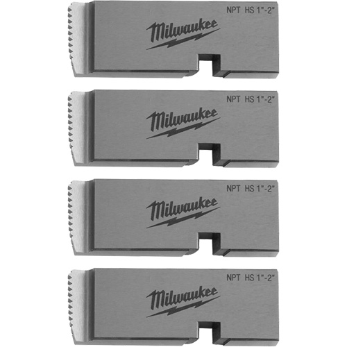 Fili&egrave;res de filetage pour tuyaux universel NPT, Pour tuyau de 1"-2", Acier rapide Duraquip Inc