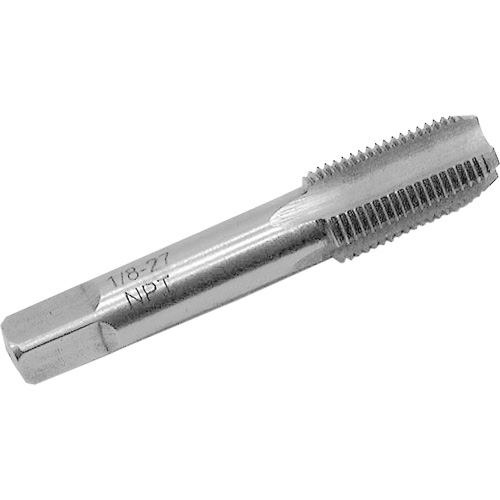 Taraud d'alliage pour tuyau, 1/4"-18, Conique Duraquip Inc