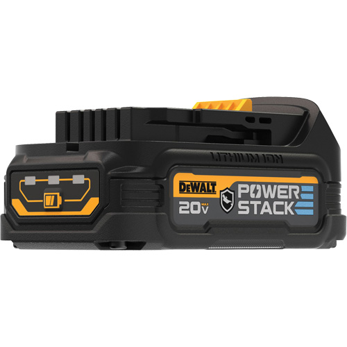 Batterie compacte r&eacute;sistante &agrave; l'huile POWERSTACK, Lithium-ion, 20 V, 1,7 Ah Duraquip Inc