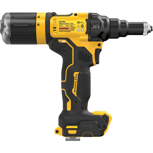 Outil &agrave; riveter sans fil et sans balai 3/16" XR (outil seulement) Duraquip Inc