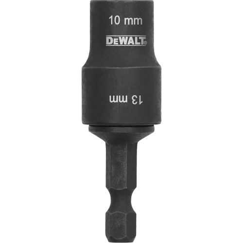 FLEXTORQ&reg; Double-Ended Detachable Nut Driver, 13 mm Drive, 4-4/5" L, Magnetic Duraquip Inc