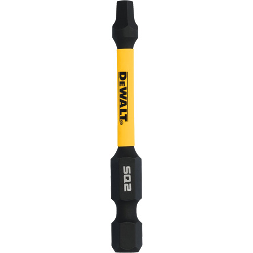 15-Piece Impact Ready Tic-Tac Screw Bit Set, Square, #2 Tip, 1/4" Drive Size, 2" Length Duraquip Inc