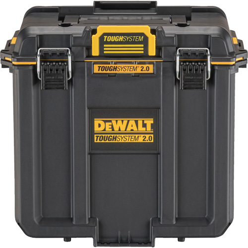 Boîte &agrave; outils compacte et profonde ToughSystem 2.0, 10" x 15-7/20" x 13-4/5", Noir/Jaune Duraquip Inc