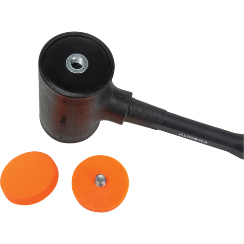 Marteau sans rebond, Poids de la t&ecirc;te 45 oz, Face Polyur&eacute;thane, Prise Fibre de verre, 13" lo Duraquip Inc