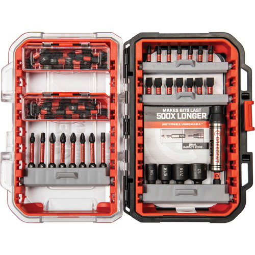 55-Piece VORTEX Bit Holding Fastening Set Duraquip Inc