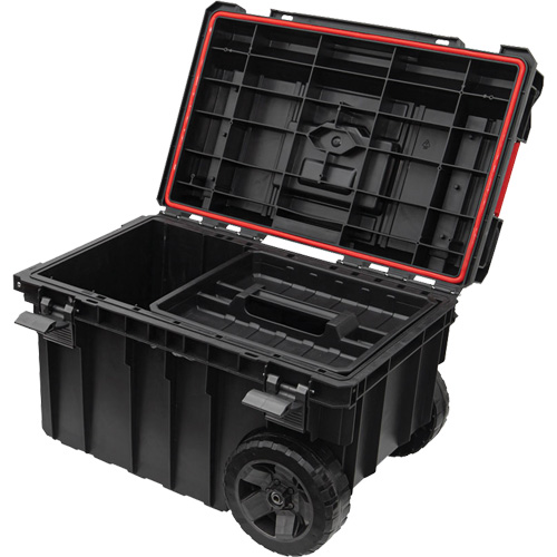 Coffre &agrave; outils roulant Arx, 23-4/5" x 16" x 15-3/5", Noir Duraquip Inc