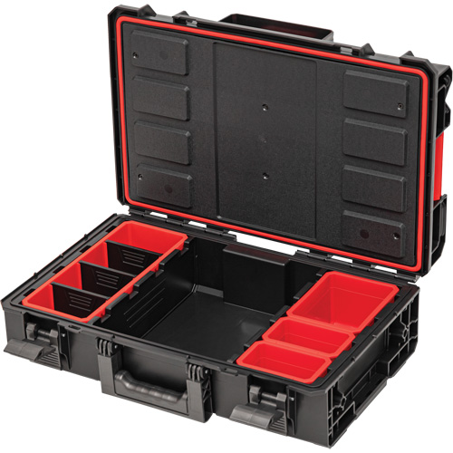 Arx Small Toolbox, 23" x 15" x 7-1/2", Black Duraquip Inc