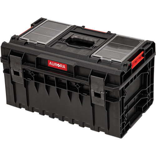 Arx&reg; Medium Toolbox, 23" x 15-1/5" x 12-3/5", Black Duraquip Inc