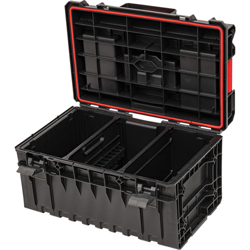 Arx&reg; Medium Toolbox, 23" x 15-1/5" x 12-3/5", Black Duraquip Inc