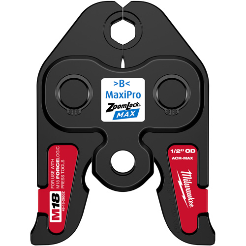 1/2" ZoomLock&reg; MAX Press Jaw for M18 FORCE LOGIC Press Tools Duraquip Inc