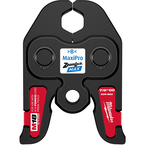M&acirc;choire de presse ZoomLock MAX 7/8" pour outils de presse M18 FORCE LOGIC Duraquip Inc