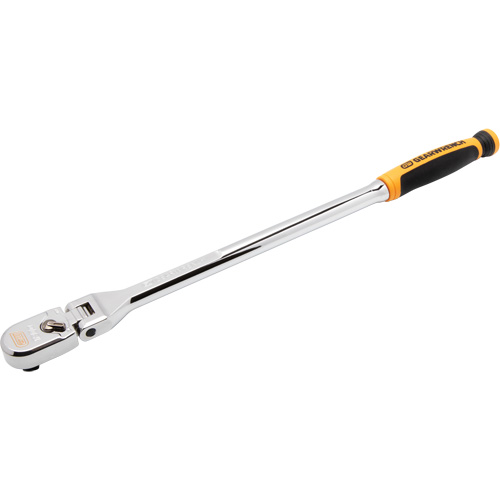 120XP Dual Material Handle Flex Head Teardrop Ratchet Duraquip Inc
