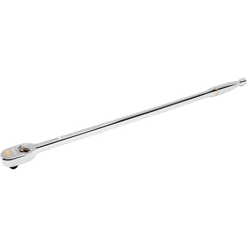 120XP Full Polish Chrome Extra Long Handle Teardrop Ratchet, 1/2" Drive, Ergonomic Handle Duraquip Inc
