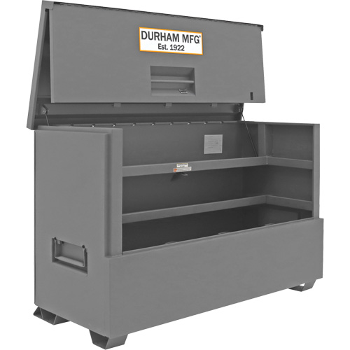 57.4 cu. ft. Jobsite Piano Box, 72-7/16" W x 33-7/8" D x 49-7/16" H, Grey Duraquip Inc