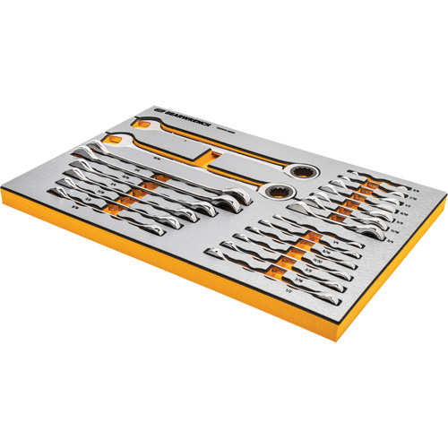 Jeu d'outils pour maître m&eacute;canicien MEGAMOD dans des plateaux en mousse modulaire de premi&egrave;re qualit&eacute; avec rangement d'outils, 1024 morceaux Duraquip Inc