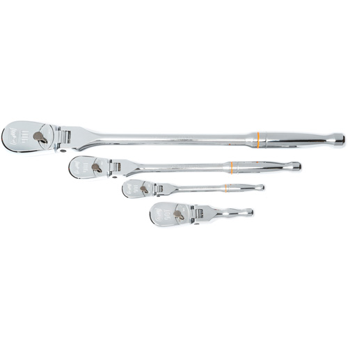 90 Tooth Flex Head Teardrop Ratchet Set Duraquip Inc