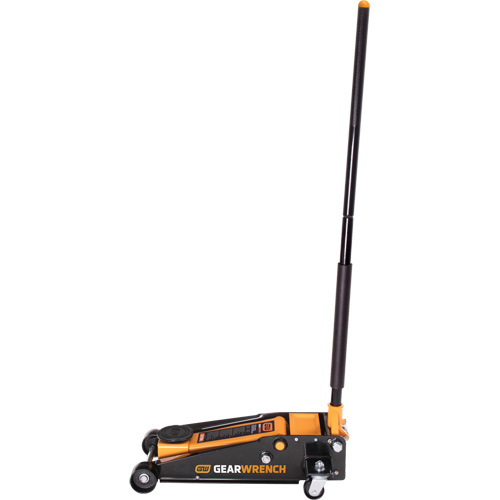Heavy-Duty Floor Jack, 3 Ton(s) Capacity, 5-1/4" Lowered, 18-1/4" Raised, Manual Hydraulic Duraquip Inc