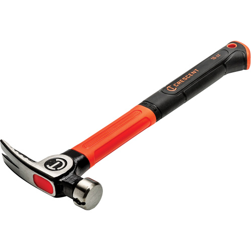 Marteau d'usage g&eacute;n&eacute;ral, 16 oz, Prise en Fibre de verre/Coussin&eacute;e, 14" lo Duraquip Inc