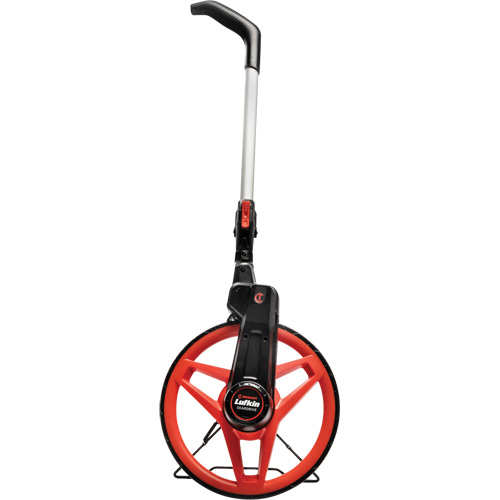 Roue d'arpentage SAE professionnelle Centerline, 12"/30.48 cm, Gamme de 10 000', Pieds Duraquip Inc
