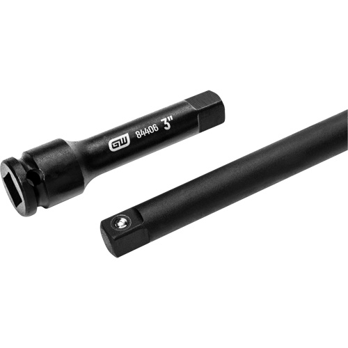 Jeu de rallonges &agrave; chocs, Prise de 3/8", Fini Phosphate de mangan&egrave;se, 4 Mcx Duraquip Inc