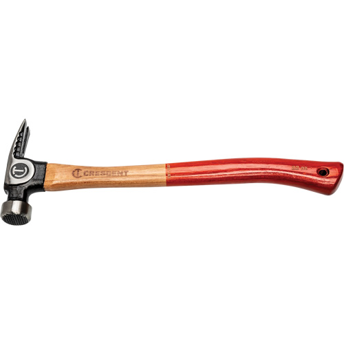 Milled-Face Framing Hammer, 22 oz., Wood Handle, 18" L Duraquip Inc