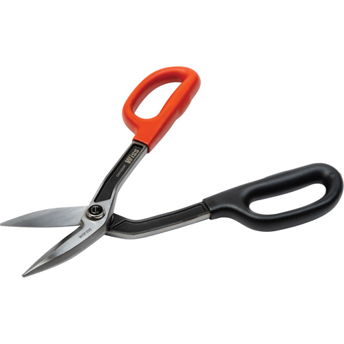 Offset Pattern Tinner Snips, 2" Cut Length, Straight Cut Duraquip Inc
