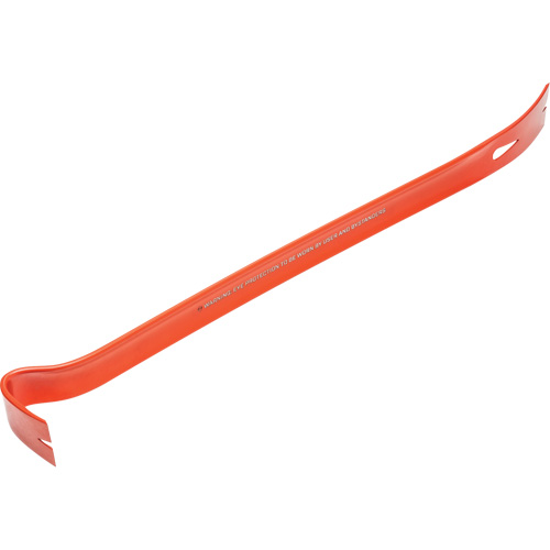 Barre-levier demi-ronde, 1-3/4" la, 21" lo Duraquip Inc