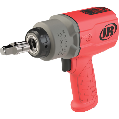 Red Air Impact Wrench, 1/2" Drive, 1/4" NPT Air Inlet, 7500 No Load RPM Duraquip Inc