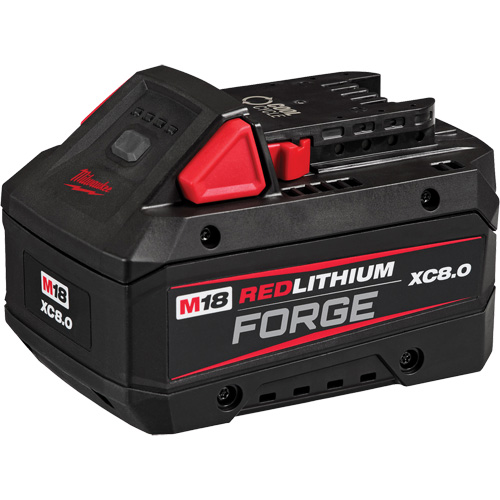 REDLITHIUM FORGE XC8.0 Battery Pack, Lithium-Ion, 18 V, 8 Ah Duraquip Inc
