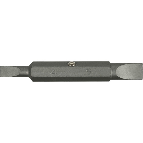 Screwdriver Bit, Slot, 4 mm/6 mm Duraquip Inc