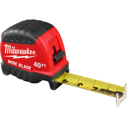 Ruban &agrave; mesurer &agrave; lame large, 1-3/8" x 40' Duraquip Inc
