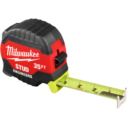 Stud Tape Measure, 1-5/16" x 35' Duraquip Inc