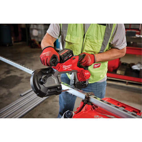 M18 FUEL Deep Cut Band Saw, 18 V, 5" Capacity Duraquip Inc